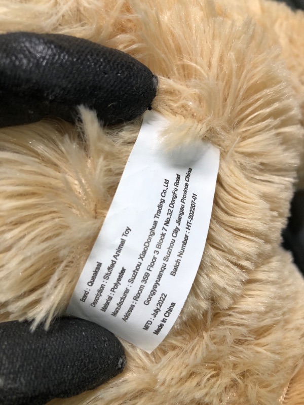 Photo 3 of 
 Teddy Bear Cute Stuffed Animal Bear with Bow Plush Toys 13.8 Inches 