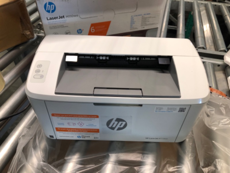 Photo 6 of HP LaserJet M110we Wireless Black and White Printer with HP+ and Bonus 6 Months Instant Ink (7MD66E) New Version: HP+, M110we
NO INK