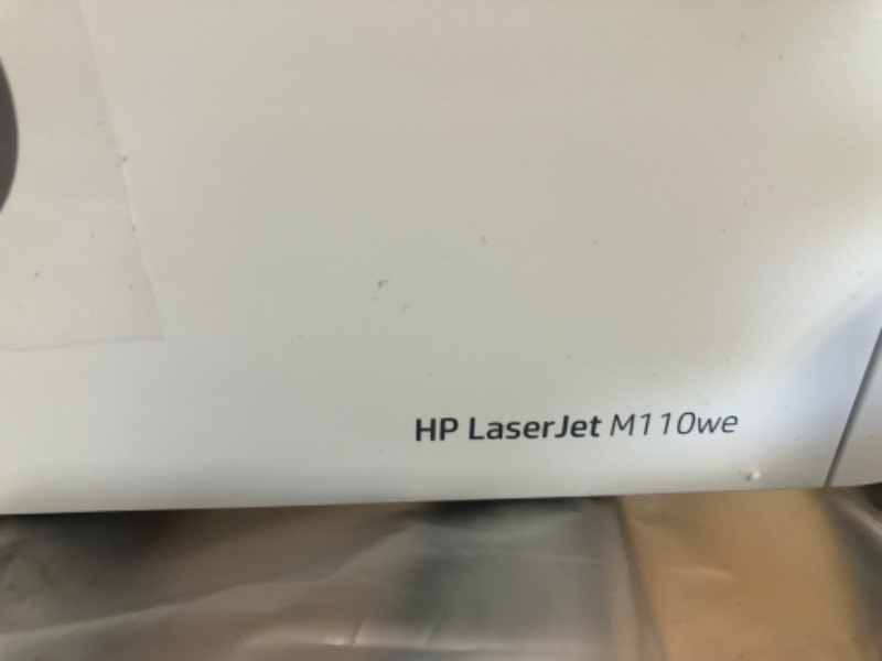 Photo 2 of HP LaserJet M110we Wireless Black and White Printer with HP+ and Bonus 6 Months Instant Ink (7MD66E) New Version: HP+, M110we
NO INK