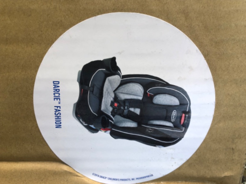 Photo 3 of 
Graco Slimfit 3 in 1 Car Seat -Slim & Comfy Design Saves Space in Your Back Seat, Darcie, One SizeGraco Slimfit 3 in 1 Car Seat -Slim & Comfy Design Saves Space in Your Back Seat, Darcie, One Size