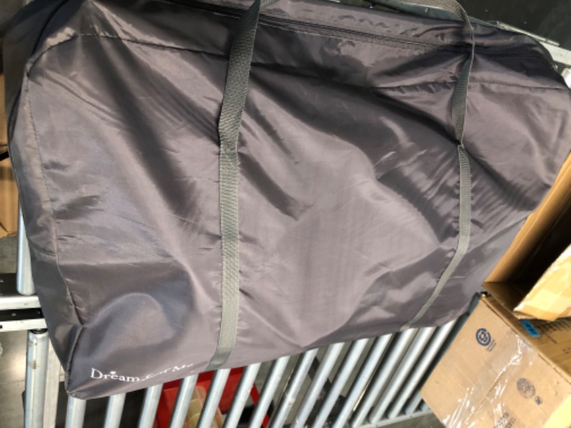 Photo 1 of Dream On Me Skylar Bassinet and Beside Sleeper, JPMA Certified, Carry Bag Included, GREY