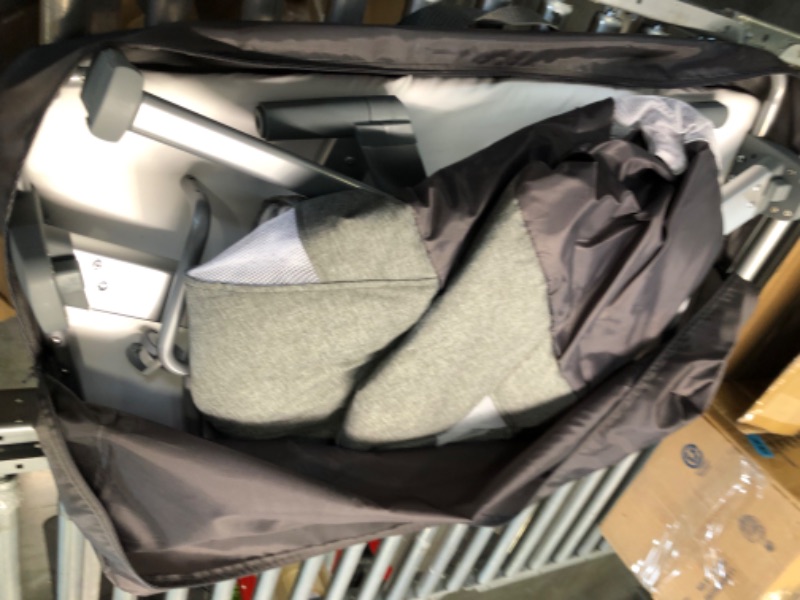 Photo 1 of Dream On Me Skylar Bassinet and Beside Sleeper, JPMA Certified, Carry Bag Included, GREY