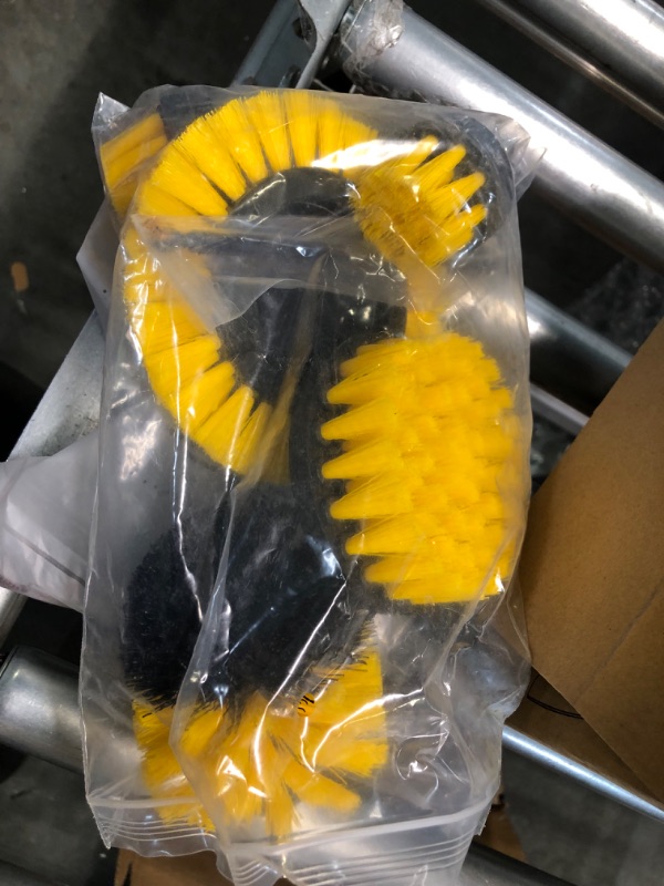 Photo 2 of AstroAI Drill Brush Attachment Set 6 Pack-Power Scrubber Cleaning Kit with Extend for Car Detailing,