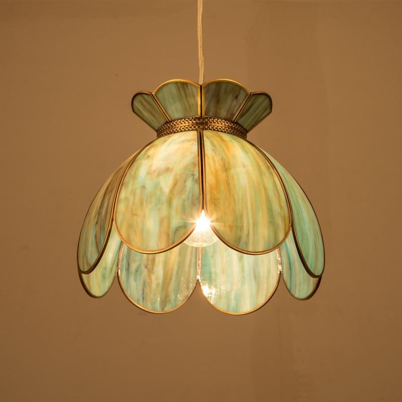 Photo 1 of YIFI Classic Pendant Light Vintage Farmhouse Ceiling Light Fixture Flower Adjustable