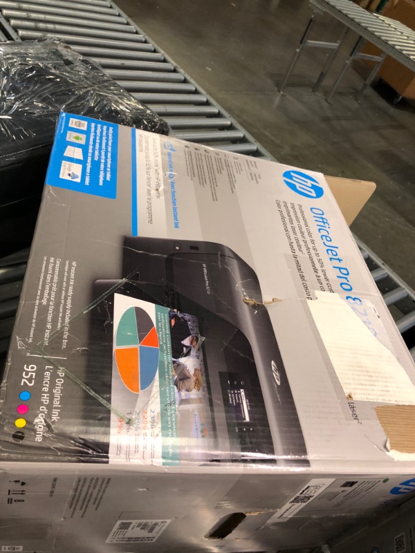 Photo 3 of HP OfficeJet Pro 8210 Wireless Color Printer (D9L64A) with and Instant Ink $5 Prepaid Code Printer + Instant Ink