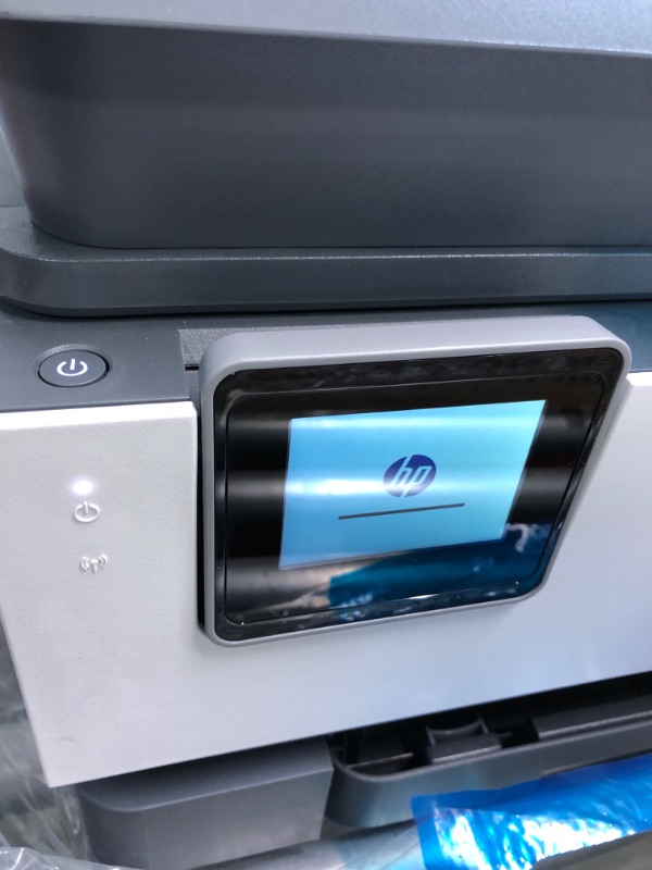 Photo 1 of ***NO INK*** HP OfficeJet Pro 9015e Wireless Color All-in-One Printer with bonus 6 months Instant ink with HP+ (1G5L3A),Gray
