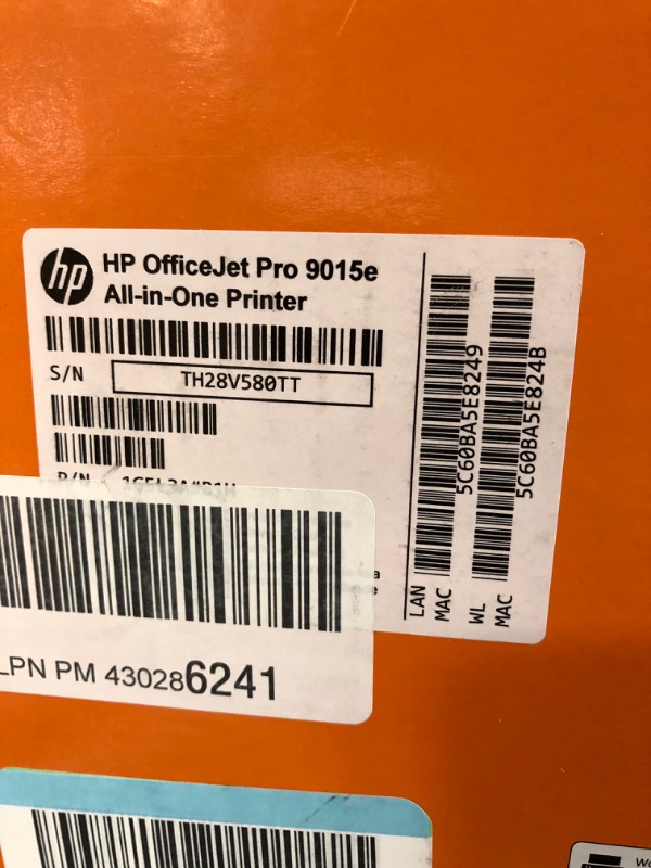 Photo 6 of HP OfficeJet Pro 9015e Wireless Color All-in-One Printer with bonus 6 months Instant ink with HP+ (1G5L3A),Gray
NO INK