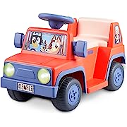 Photo 1 of 
Bluey 6V Ride On Car for Toddlers - Interactive Electric Car for Kids with Sound Effects & Music, Riding Toy for Boys & Girls, Includes 6V Rechargeable Battery & Charger, LargeBluey 6V Ride On Car for Toddlers - Interactive Electric Car for Kids with Sou