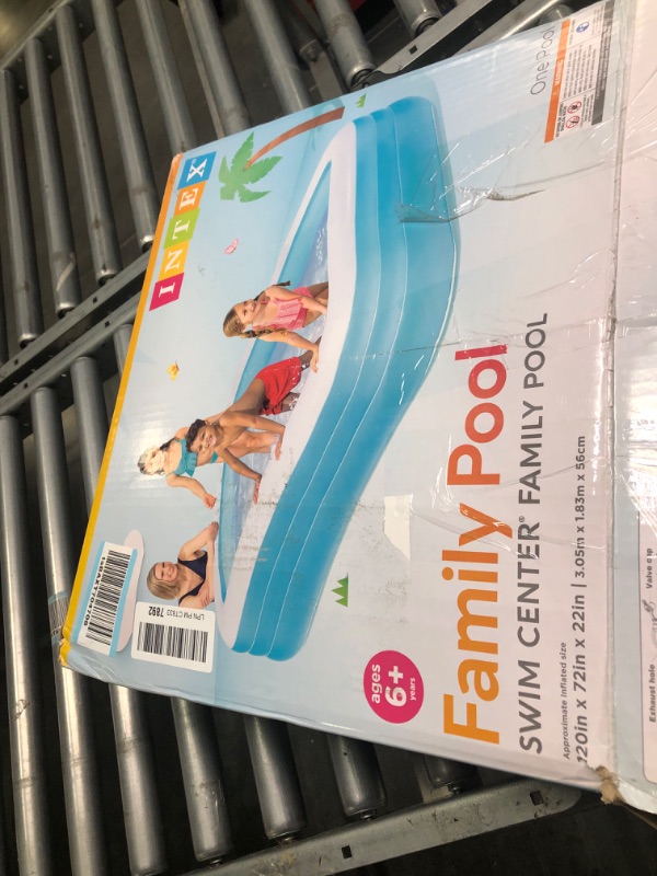 Photo 2 of Intex Swim Center Family Inflatable Pool, 120" X 72" X 22", for Ages 6+ standart