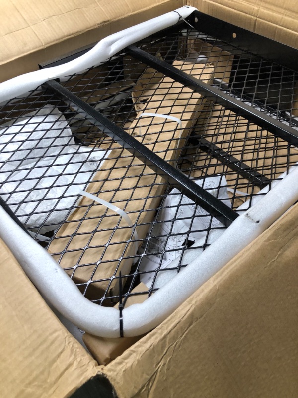 Photo 1 of KAIZONPOT 60" x 24" x 6" Trailer Hitch Cargo Carrier Hitch Mount Folding Vehicle Cargo Basket 550lb Capacity Hitch Cargo Racks for Car