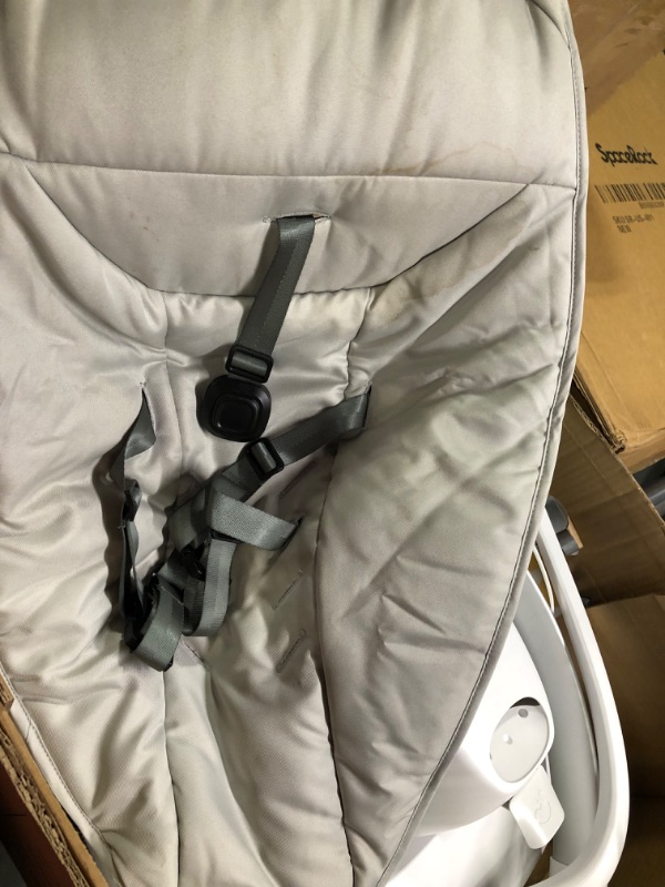 Photo 6 of 4moms MamaRoo Multi-Motion Baby Swing, Bluetooth Baby Swing with 5 Unique Motions, Grey