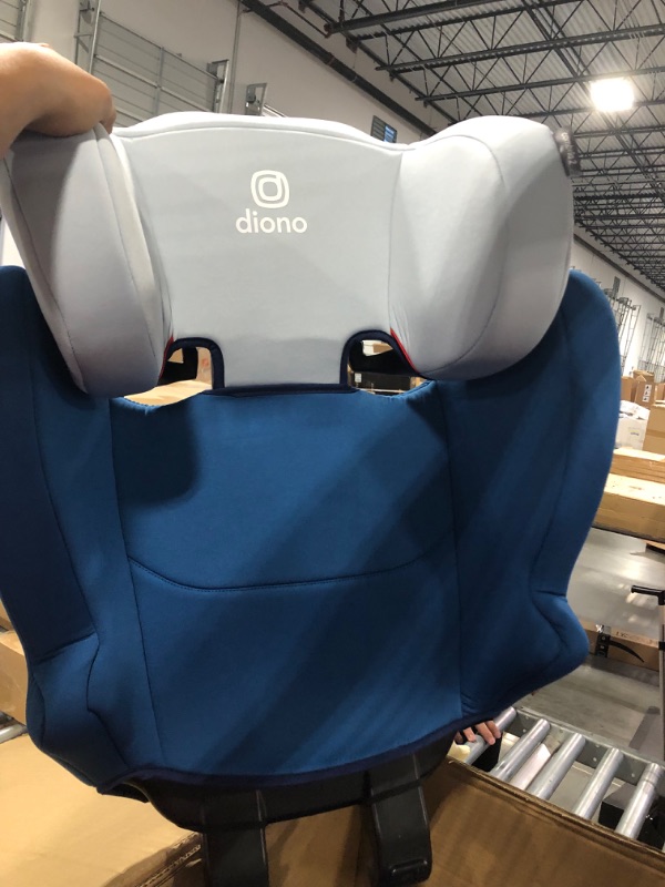 Photo 4 of Diono Cambria 2 XL 2022, Dual Latch Connectors, 2-in-1 Belt Positioning Booster Seat, High-Back to Backless Booster with Space and Room to Grow, 8 Years 1 Booster Seat, Blue NEW! Blue