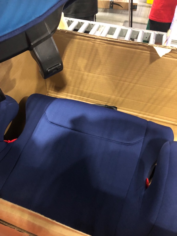 Photo 3 of Diono Cambria 2 XL 2022, Dual Latch Connectors, 2-in-1 Belt Positioning Booster Seat, High-Back to Backless Booster with Space and Room to Grow, 8 Years 1 Booster Seat, Blue NEW! Blue