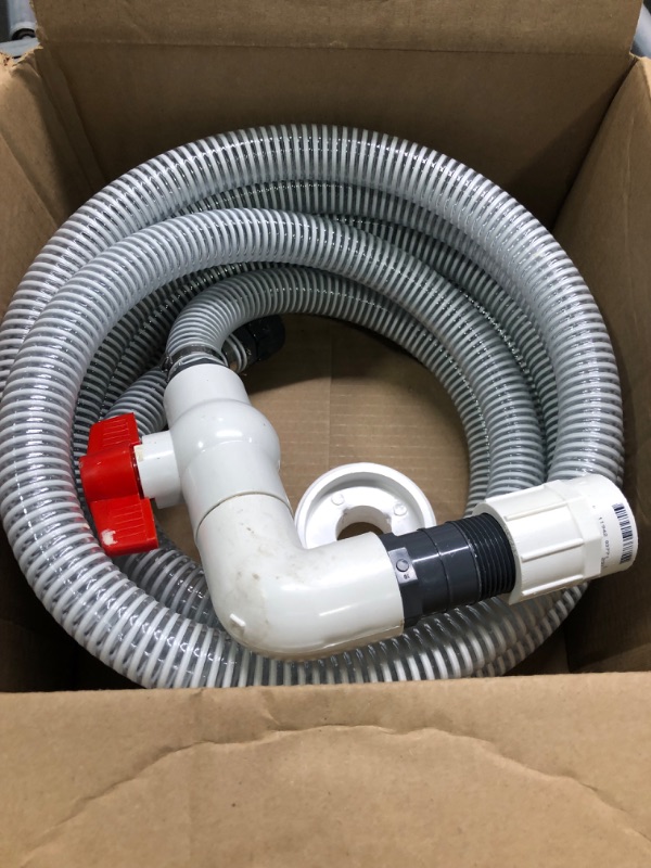 Photo 1 of Clean Dump (CDHV-20) 20 Foot Length Discharge Hose with Drip Proof Valve