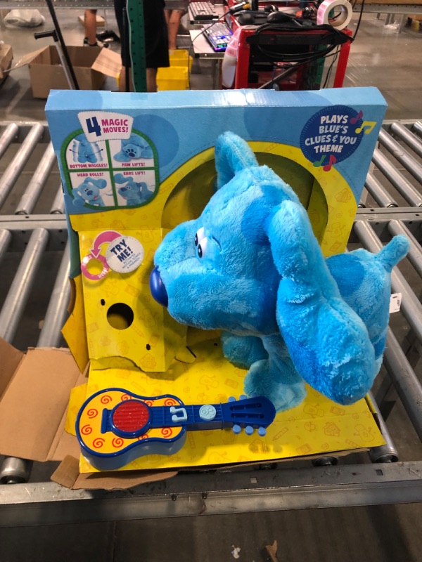 Photo 1 of Blue's Clues & You! Dance-Along Blue Plush, Multi-Color Modern