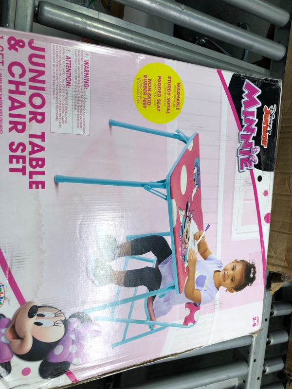 Photo 2 of Minnie Jr Activity Table Set with One Chairs