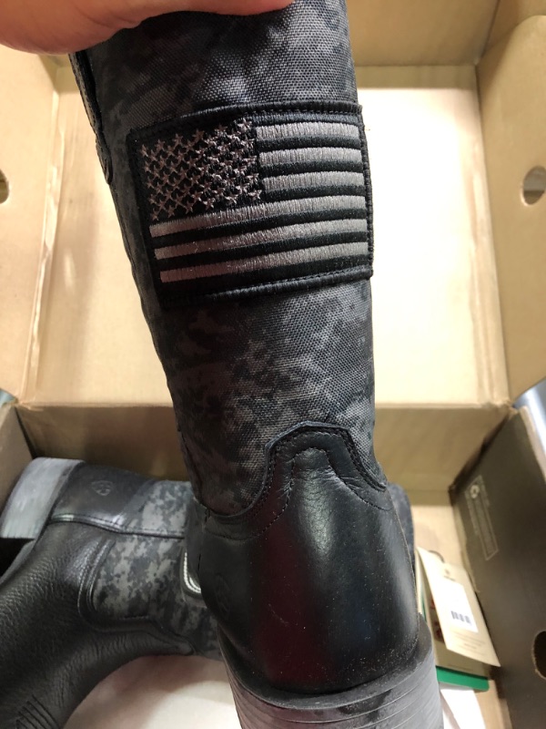 Photo 1 of ARIAT Men's Sport Patriot Western Boot 13 Wide Black Deertan/Black Camo Print