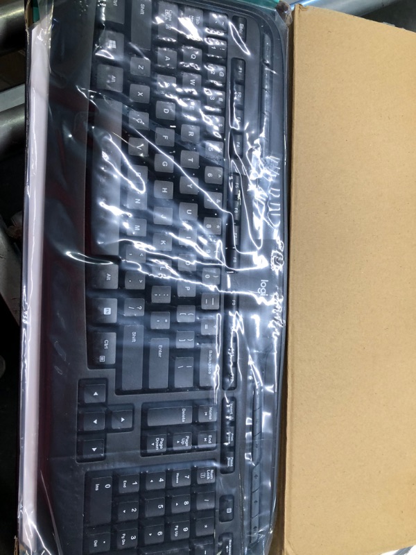Photo 2 of Logitech MK320 Wireless Desktop Keyboard and Mouse Combo — Entertainment Keyboard and Mouse, 2.4GHz Encrypted Wireless Connection, Long Battery Life (Discontinued by Manufacturer)
