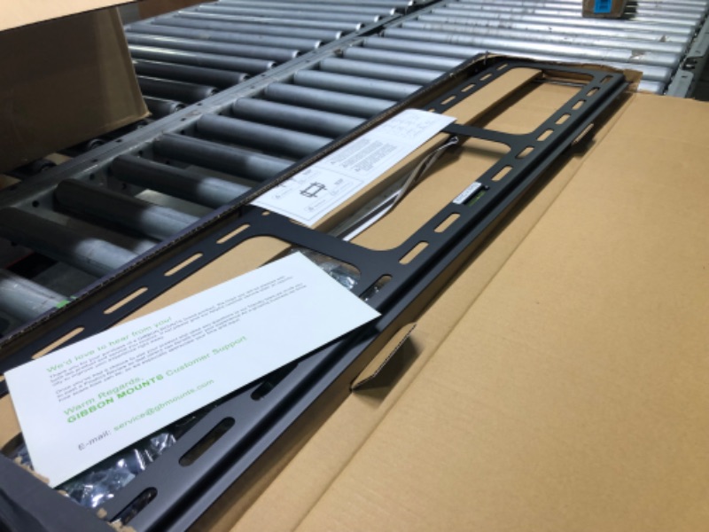 Photo 1 of Gibbon Mounts Fixed TV Wall Mounts- Low Profile TV Bracket Mounts for Most 42-100" LED/LCD Flat Screen TVs, 0.63''Ultra Slim, Max.VESA 800X600, Up to 220lbs Capacity VESA:800x600mm