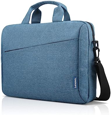 Photo 1 of Lenovo Carrying Case T210, fits for 15.6-Inch Laptop and Tablet, Sleek Design, Durable and Water-Repellent Fabric, Business or School, GX40Q17230 Casual Toploader - Blue