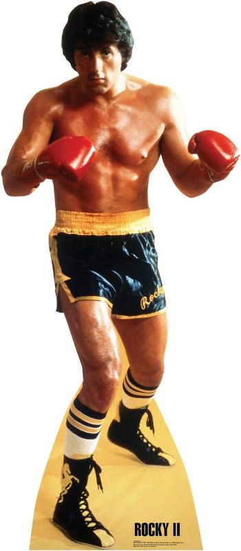 Photo 1 of Cardboard People Rocky Life Size Cardboard Cutout Standup - Rocky II (1979 Film)