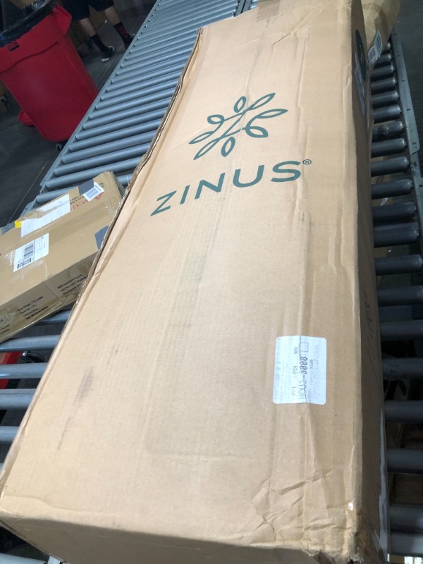 Photo 2 of Zinus 8 Inch Cooling Essential Foam Mattress/Affordable Mattress/Bed-in-a-Box/CertiPUR-US Certified, Twin Twin Mattress Only 8 Inch