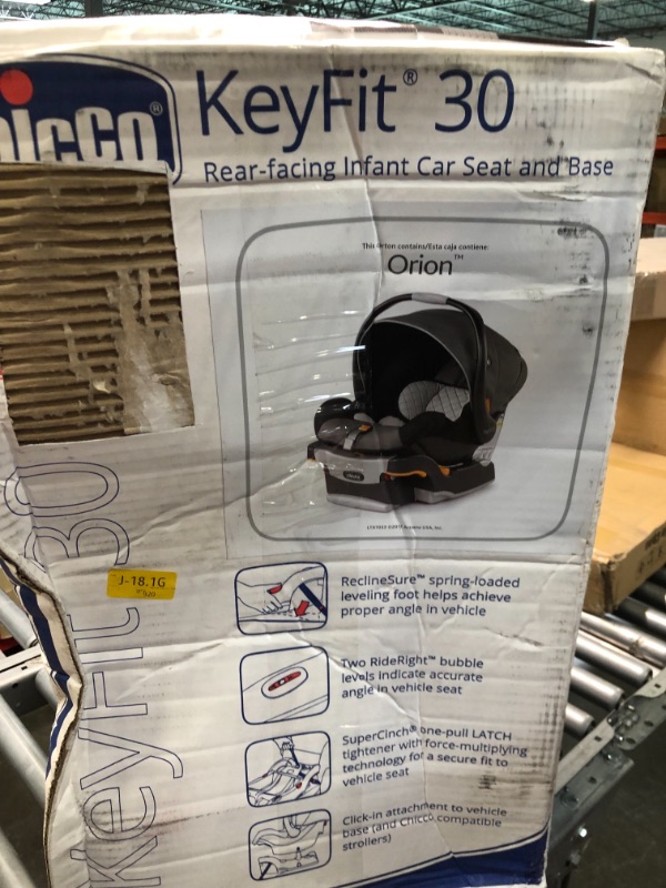 Photo 2 of Chicco KeyFit 30 Infant Car Seat, Orion