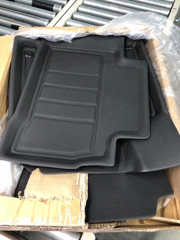 Photo 2 of for 2018-2023 Jeep Wrangler JL Floor Mats 4 Doors only, for 2023 2022 2021 2020 2019 2018 Jeep Wrangler JL Floor Mats Unlimited, All Weather Protection, 3Pcs (Not for JK or 4XE) Accessories