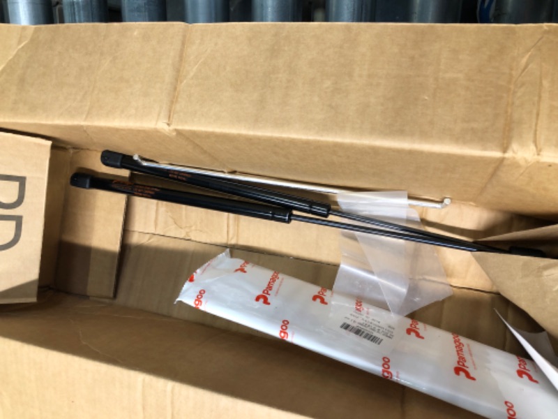 Photo 2 of C16-20651 C16-33313 18.7 inch 40 lbs Gas Strut Shocks Lift for A.R.E Leer Camper Shell Pickup Truck Cap Topper Canopy Glass Door Hatch Back Window Bed Cover, 18.7" Gas Spring by PAMAGOO 2 Pack