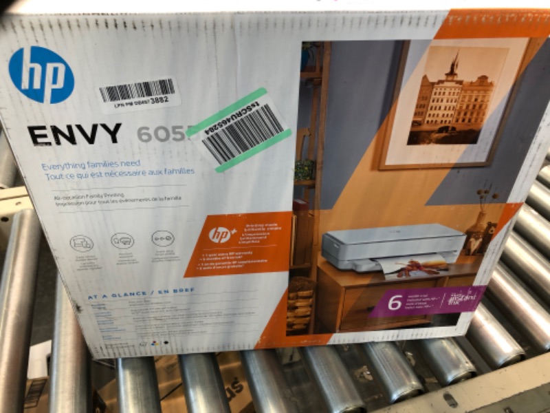 Photo 4 of ENVY 6055e Wireless Inkjet Printer with 6 months of Instant Ink Included with HP+