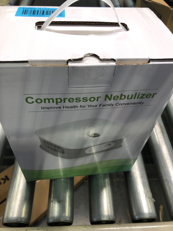 Photo 1 of Compressor Nebulizer Machine, Desktop Nebulizer Machine for Adults and Kids Upgraded Jet Nebulizer with Complete Accessories Personal Steam Inhaler Cool Mist Kits for Home, Travel and Office