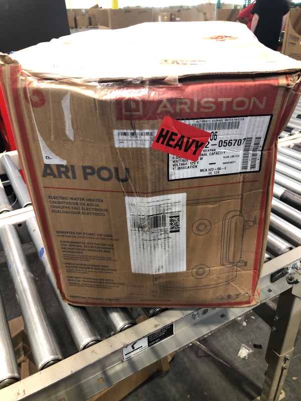 Photo 6 of Ariston 19 Gal POU Electric Water Heater 19 Gallon