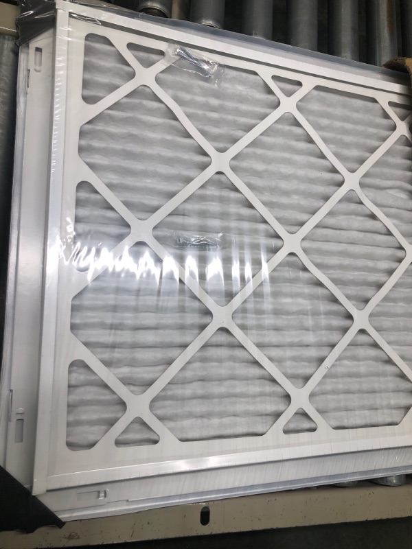 Photo 4 of 20"W x 30"H [Duct Opening Size] Steel Return Air Filter Grille (AGC Series) Detachable Door, for 1-inch Filters, Vent Cover Grill, White, Outer Dimensions: 22 5/8"W X 32 5/8"H for 20x30 Opening Duct Opening Size: 20"x30"