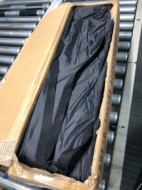 Photo 1 of Dream On Me Zodiak Portable Playard in Black, Lightweight, Packable and Easy Setup Baby Playard, Breathable Mesh Sides and Soft Fabric - Comes with a Removable Padded Mat Black Small (Pack of 1)