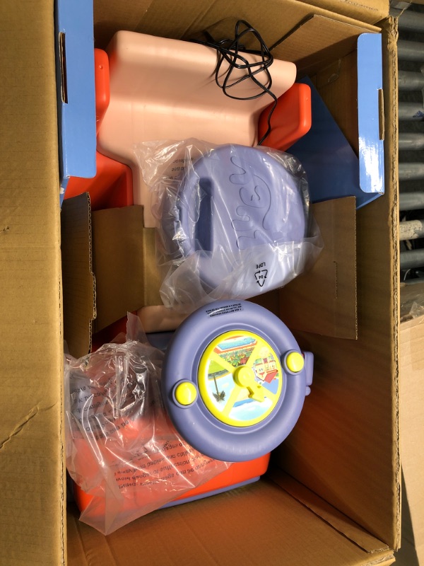 Photo 1 of Bluey 6V Ride On Car for Toddlers - Interactive Electric Car for Kids with Sound Effects & Music, Riding Toy for Boys & Girls, Includes 6V Rechargeable Battery & Charger