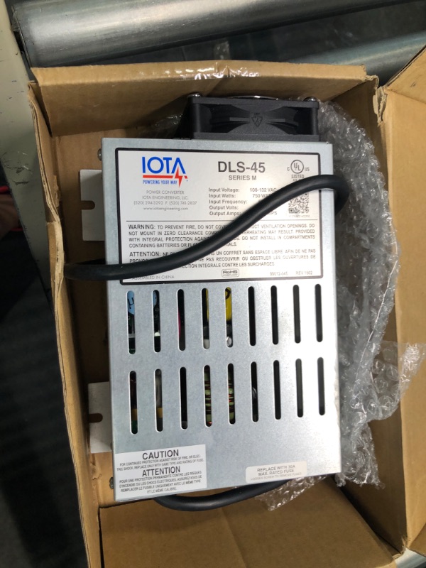 Photo 2 of IOTA Engineering Converter and Charger, 45 - Amp