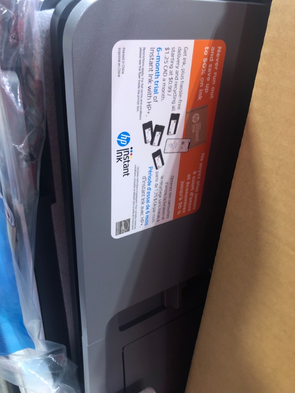 Photo 4 of HP OfficeJet Pro 9015e Wireless Color All-in-One Printer with bonus 6 months Instant ink with HP+ (1G5L3A),Gray