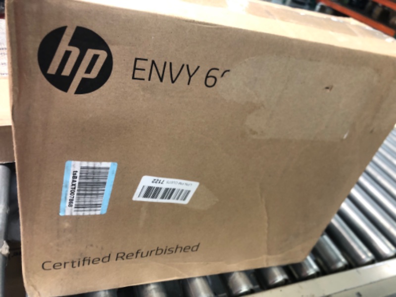 Photo 2 of HP Envy 6055e Wireless Color All-in-One Printer with 6 Months Free Ink (223N1A) (Renewed Premium),white