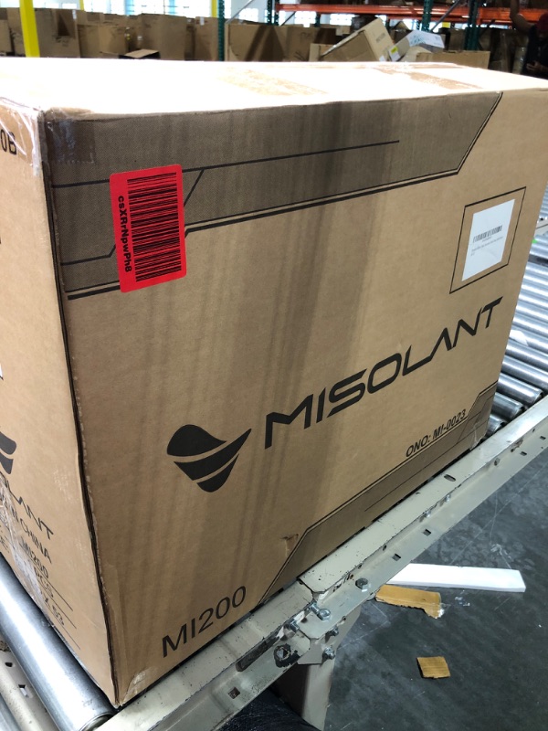 Photo 1 of Misolant Office Chair, Executive Desk Chair, Comfortable Computer Chair, Executive Chair Thick Armrest, Big and Tall Office Chair with Adjust Height, PU Leather Office Chair (Dark Brwon) MI200 Dark Brown-fixed Arm