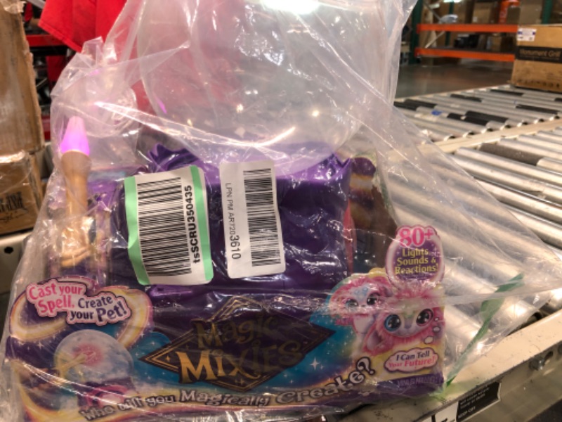 Photo 1 of Magic Mixies Magical Misting Crystal Ball with Interactive 8 inch Pink Plush Toy and 80+ Sounds and Reactions