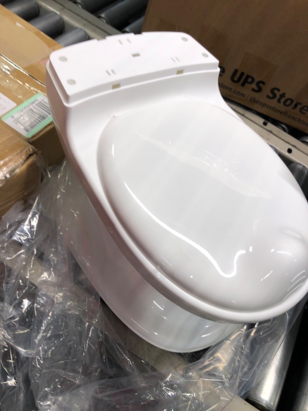 Photo 1 of Nuby My Real Potty Training Toilet with Life-Like Flush Button & Sound for Toddlers & Kids, White 1st Stage White