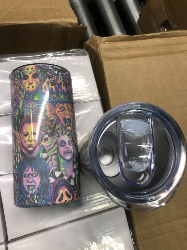 Photo 1 of 24 pack 20 oz sublimation tumblers assorted designs 
