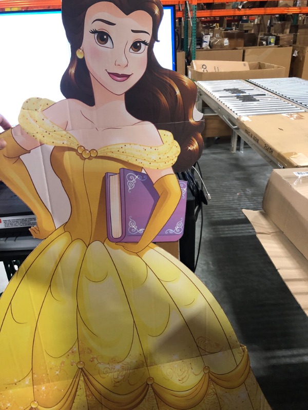 Photo 3 of Advanced Graphics Belle Life Size Cardboard Cutout Standup - Disney Princess Friendship Adventures
