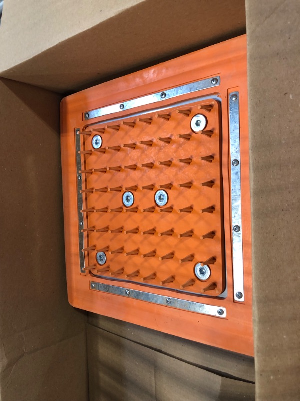 Photo 4 of CHAMPRO The Spyder Base 15" x 15" x 3" - Orange, 1 Base (B001TO)