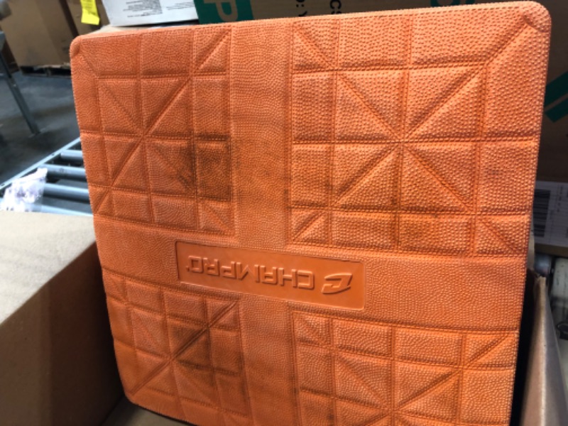 Photo 3 of CHAMPRO The Spyder Base 15" x 15" x 3" - Orange, 1 Base (B001TO)