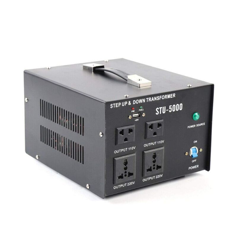 Photo 1 of 5000W Voltage Converter Transformer with Regulator Meter Step Up Down AC 110V/220V Power Regulator Transformer Heavy Duty Power Converter Circuit Breaker Protection ***USE STOCK PHOTO AS REFRENCE/PHOTO IS NOT EXACT IMAGE TO ACTUAL PRODUCT**
