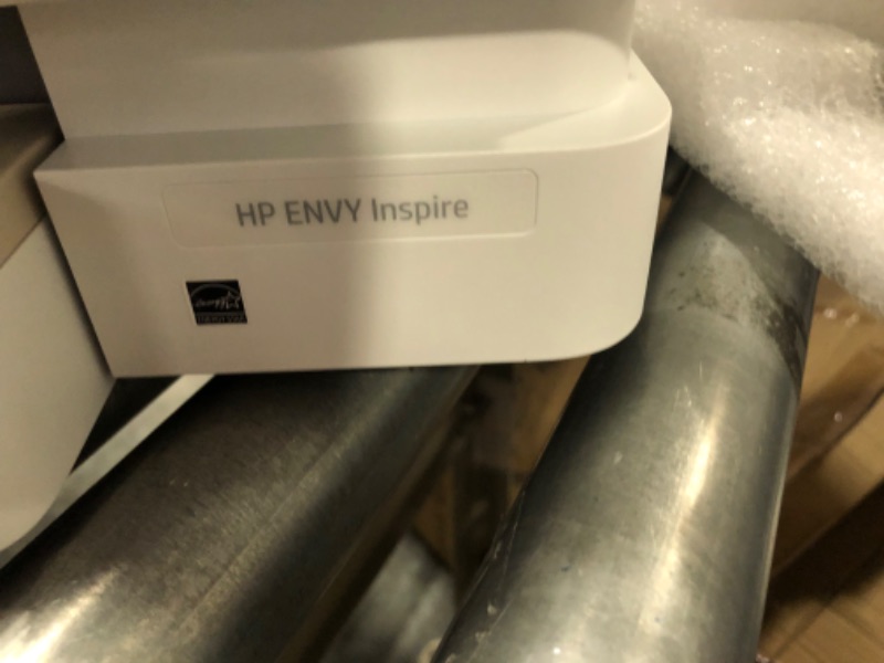 Photo 6 of HP ENVY Inspire 7255e Wireless Color All-in-One Printer with bonus 6 months Instant Ink (1W2Y9A) White
