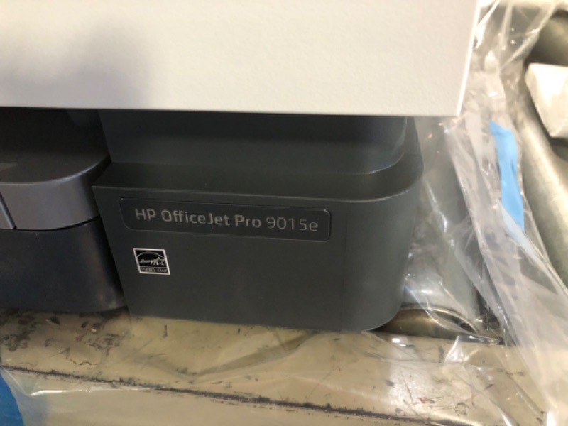 Photo 5 of HP OfficeJet Pro 9015e Wireless Color All-in-One Printer with bonus 6 months Instant ink with HP+ (1G5L3A),Gray
