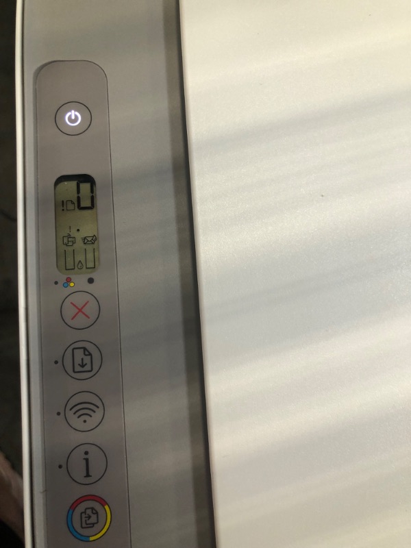 Photo 1 of HP DeskJet 2755e Wireless Color All-in-One Printer (26K67A), white