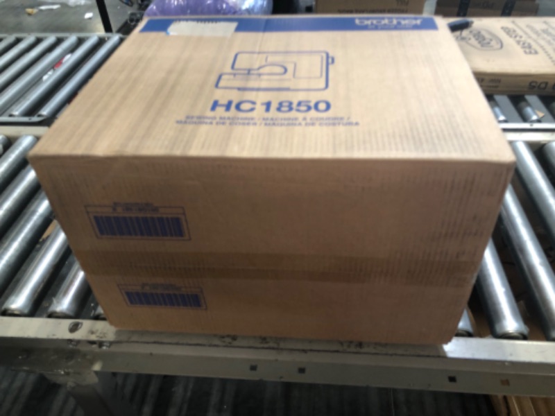 Photo 1 of Brother HC1850 Computerized Sewing and Quilting Machine and Brother SA156 Top Load Bobbins, 2 packs of 10 (20 total)
**BRAND NEW IN BOX STILL WRAPPED IN FACTORY PACKAGING**